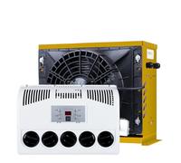 Giallo,12V,Generic Condizionatore D'aria Per Camper 12V/24V Portatile Climatizzatore Per Auto Con Conversione Di Frequenza Intelligente Per Roulotte Camper Campeggio Barca Bus