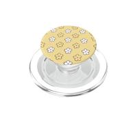 Giallo Beige Bianco Carino Daisy Flower Pattern PopSockets PopGrip per MagSafe