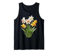 Giallo Bianco Primavera Narciso Bouquet Forme Mania Canotta