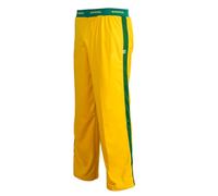 Giallo Brasile Capoeira Bimbi Bambini Abada Sport Attività Pantaloni 3-14 Anni