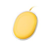 (Giallo) Caricabatterie wireless Ricarica wireless rapida da 15 W