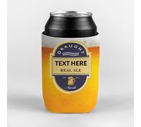 Giallo Gioco Della Dama Birra Design - Personalizzato Bere Refrigeratore Lattine