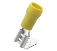 Giallo in vinile a manicotto ramificato 6,3 x 0,8 mm - 10 pezzi
