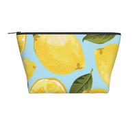 Giallo Limone Le Arti, Borsa da toilette Borsa per trucco Borsa per cosmetici Borsa da toilette da viaggio portatile