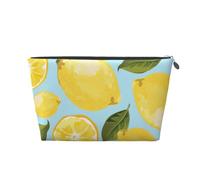 Giallo Limone Le Arti, Borsa da toilette Borsa per trucco Borsa per cosmetici Borsa da toilette da viaggio portatile