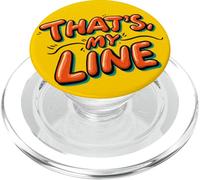 Giallo questa è la mia linea Look per ragazzi e ragazze PopSockets PopGrip per MagSafe