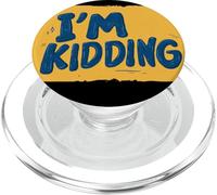 Giallo Sto scherzando Guarda PopSockets PopGrip per MagSafe