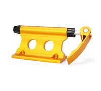 (Giallo) Supporto per forcella anteriore per bici a sgancio rapido per MTB e bici da strada, morsetto