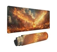 Giallo Tappetino Mouse XXL 1200 x 600 mm, Design ModernoTappetino Scrivania Animale Mouse Pad con Base in Gomma Antiscivolo Accessori Scrivania, waterproof Mousepad per Computer, PC, Lapto -zzg2505G3