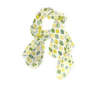 Giallo verde Polka Dot Lemon Long pashmine eleganti capo avvolge per le donne per la sciarpa di Natale bufandas para mujer