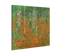 Giallobus - Giallopanel Art Board - Gustav Klimt - Bosco di betulle - Legno Mdf - 29,7X29,7