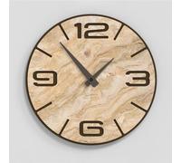 Giallobus - Orologio Bilay - Simple relief - Legno Mdf - Premium 30x30 cm - n.16 Canyon - Artigianale Made in Italy - Silenzioso - Idea regalo - Moderni doppio livello