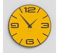 Giallobus - Orologio Bilay - Simple relief - Legno Mdf - Premium 30x30 cm - n.23 Beer - Artigianale Made in Italy - Silenzioso - Idea regalo - Moderni doppio livello