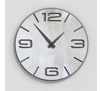 Giallobus - Orologio Bilay - Simple relief - Legno Mdf - Premium 45x45cm - n.05 Dirty wall - Artigianale Made in Italy - Silenzioso - Idea regalo - Moderni doppio livello