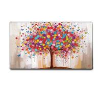 Giallobus - Quadro - 07 - Albero della gioia - Tela Canvas Telaio Standard - 100x60 - Pronto da appendere - Quadri moderni per la casa