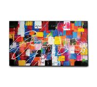 Giallobus - Quadro - Alfredo Pierro - Il sogno del colore - Tela Canvas Telaio Standard - 140x80 - Pronto da appendere - Quadri moderni per la casa