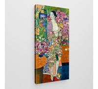 Giallobus - Quadro - Gustav Klimt - Art Klimt - Tela Standard - 70x140-10 - La danzatrice - Pronto da appendere - Quadri moderni per la casa