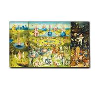 Giallobus - Quadro - Hieronymus Bosch - Il giardino delle delizie - Tela canvas - 140x80 - Pronto da appendere - Quadri moderni per la casa
