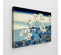 Giallobus - Quadro - Hokusai - Art Hokusai - Tela Standard - 100L x 70l cm - 02 - Il Fuji da Gotenyama a Shinagawa sul Tokaido - Pronto da appendere - Quadri moderni per la casa