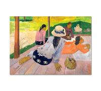 Giallobus - Quadro - Paul Gauguin - La siesta - Vetro acrilico - 100x70 - Pronto da appendere - Quadri moderni per la casa