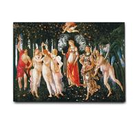 Giallobus - Quadro - Sandro Botticelli - La Primavera - Tela Canvas Telaio Standard - 100L x 70l cm - Pronto da appendere - Quadri moderni per la casa