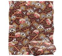 Giallostone Badges Coperta super morbida al tatto setoso - 152 x 127 cm