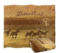 Giallostone Dutton Ranch Ride Coperta super morbida al tatto setoso - 152 x 127 cm