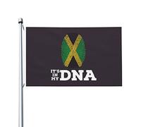Giamaica It's in MyFlags per esterni, bandiera in poliestere resistente bifacciale da 3x5 piedi per casa, cortile, festival, decorazioni da giardino, bandiere di benvenuto