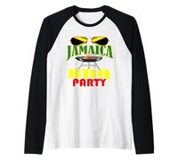 Giamaicano barbecue abiti Giamaica partito vestito per le donne Maglia con Maniche Raglan
