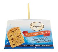 Giampaoli Dolce Lievitato Naturalmente senza Zuccheri Aggiunti con Uvetta e Gocce di Cioccolato - 600 g