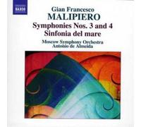 Gian Francesco Malipiero Symphonies, The - Vol. 1 (De Almeida, Moscow So) (CD)