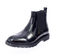 Gian Marco Venturi Chelsea Boots In Sintetico Abrasivato Nero - Uomo Scarpe