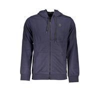 Gian Marco Venturi Felpa Con Zip Uomo Blu