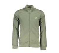 Gian Marco Venturi Felpa Con Zip Uomo Verde