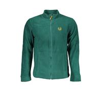 GIAN MARCO VENTURI FELPA CON ZIP UOMO VERDE TAGLIA = XL