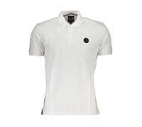 GIAN MARCO VENTURI POLO MANICHE CORTE UOMO BIANCO