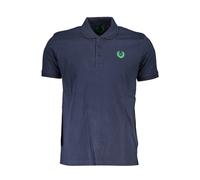 GIAN MARCO VENTURI POLO MANICHE CORTE UOMO BLU