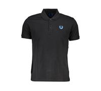 GIAN MARCO VENTURI POLO MANICHE CORTE UOMO NERO