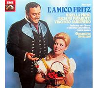 Gianandrea Gavazzeni & Orchestra of the Royal Opera House Covent Garden, Mirella Freni, Luciano Pavarotti und Vincenzo Sardinero - Mascagni: L' Amico Fritz [Vinyl Schallplatte] [2 LP Box-Set]