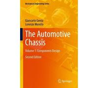 Giancarlo Genta Lorenzo Morello The Automotive Chassis (Tascabile)