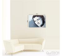 Gianfranco Alessio - Gregory Peck - Quadro stampa su Tela Riproduzioni