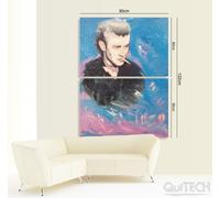 Gianfranco Alessio - James Dean - Quadro stampa su Tela Riproduzioni