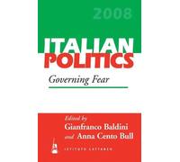Gianfranco Baldini Governing Fear (Tascabile) Italian Politics