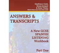 Gianfranco Cont A New GCSE FRENCH LISTENING Workbook- Answer Bookle (Tascabile)