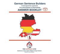 Gianfranco Cont German Sentence Builders - Pre-intermediate to Inter (Tascabile)