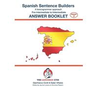 Gianfranco Cont Spanish Sentence Builders - Pre-intermediate to Inte (Tascabile)