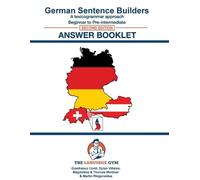 Gianfranco Conti German Sentence Builder - Answer Booklet 2nd Ed. (Tascabile)