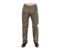 Gianfranco Ferré - Elegante Pantaloni Stretch Comfort Verdi - - Trousers - Uomo - Verde - M