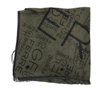 Gianfranco Ferré - Sciarpa Verde con Motivo e Logo - - Accessories - Donna - Verde - ONE SIZE