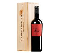 Gianfranco Fino Es Red Salento IGT Primitivo 2020 0,75 ℓ, Cassetta di legno